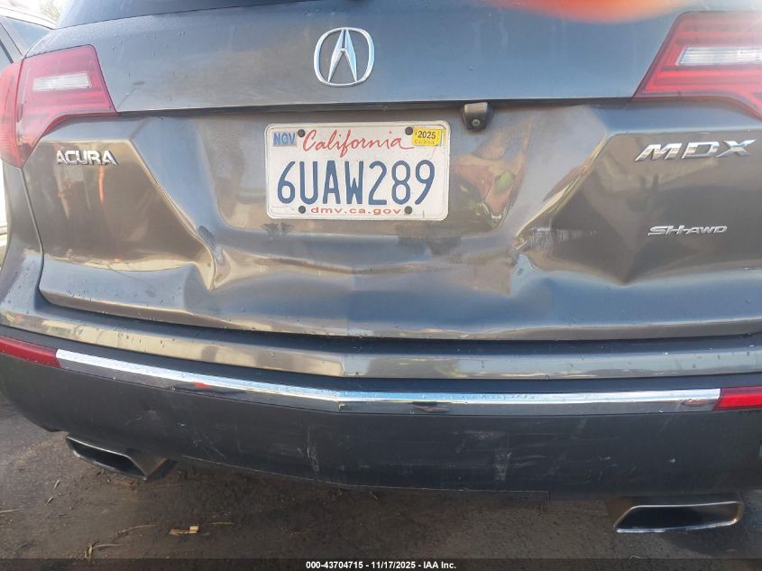 2012 Acura Mdx Technology Package VIN: 2HNYD2H3XCH501652 Lot: 43704715