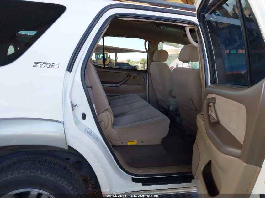 2003 Toyota Sequoia Sr5 V8 VIN: 5TDZT34A53S179091 Lot: 43704716