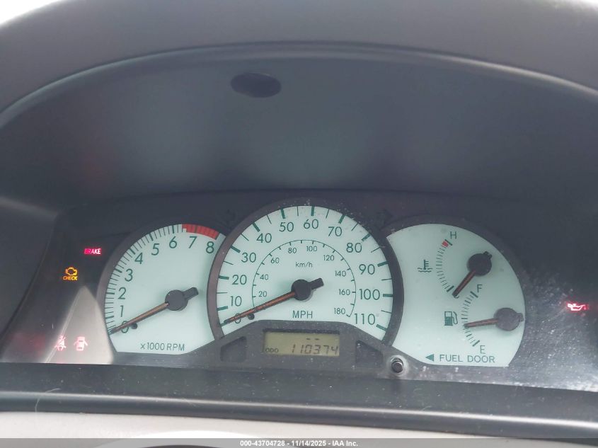 2003 Toyota Corolla Le VIN: 1NXBR32E53Z057988 Lot: 43704728