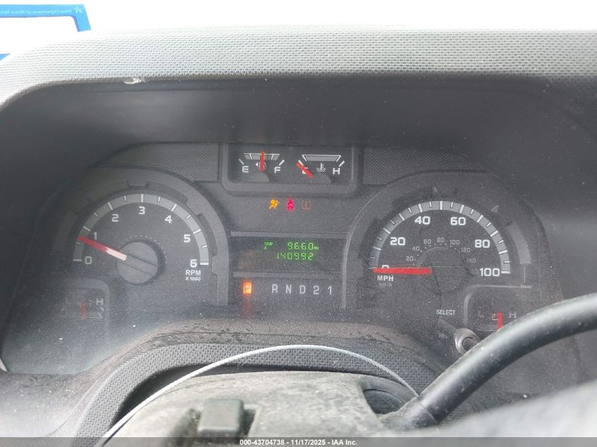 2012 Ford E-250 Commercial VIN: 1FTNS2EW3CDA42541 Lot: 43704738