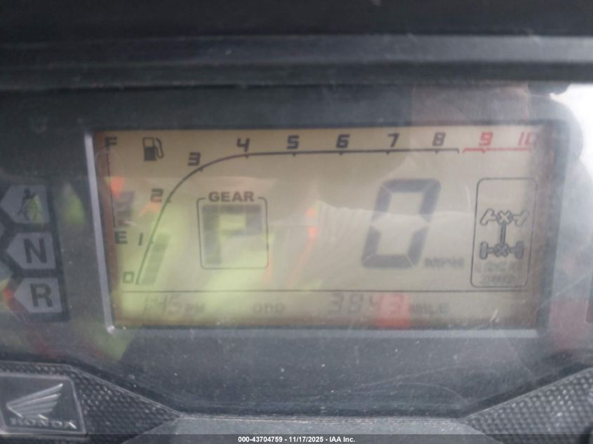 2020 Honda Sxs1000 S4 VIN: 1HFVE06A1L4000230 Lot: 43704759