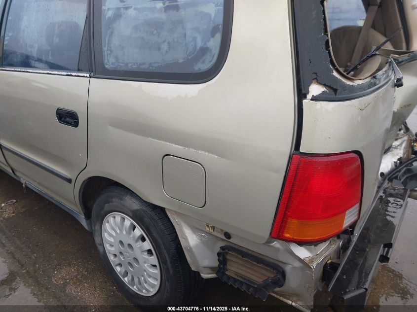 1997 Honda Odyssey Lx VIN: JHMRA1862VC015655 Lot: 43704776