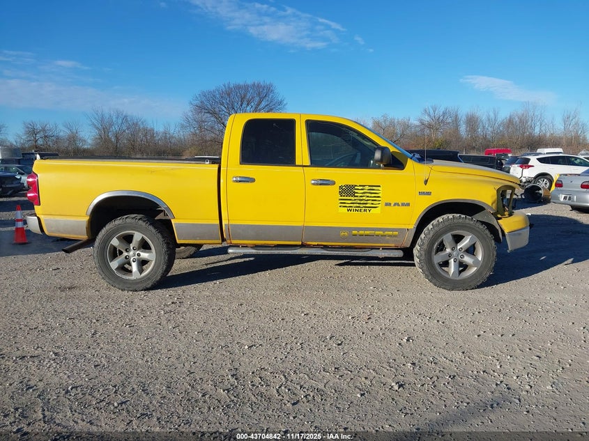 2008 Dodge Ram 1500 Slt VIN: 1D7HU18238S600505 Lot: 43704842