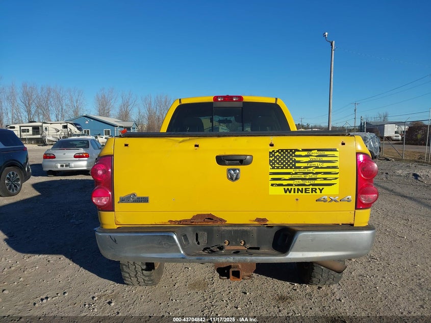 2008 Dodge Ram 1500 Slt VIN: 1D7HU18238S600505 Lot: 43704842