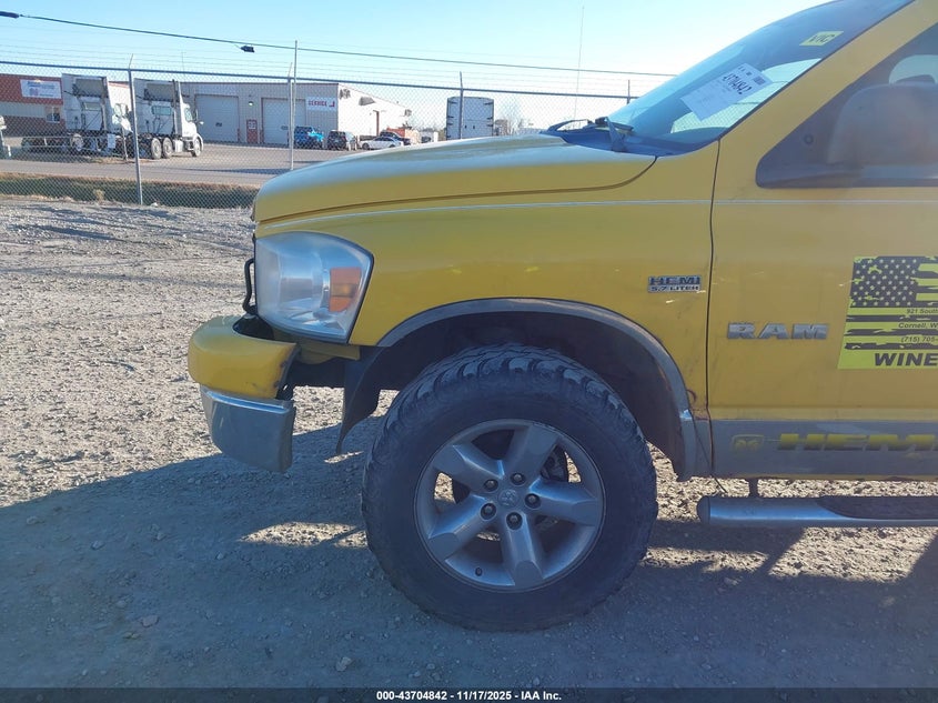 2008 Dodge Ram 1500 Slt VIN: 1D7HU18238S600505 Lot: 43704842