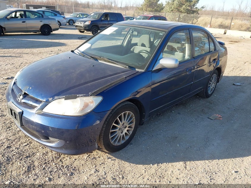 2HGES26705H538461 2005 HONDA CIVIC photo no. 2