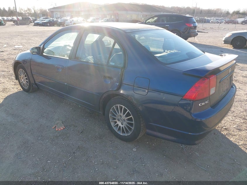 2HGES26705H538461 2005 HONDA CIVIC photo no. 3