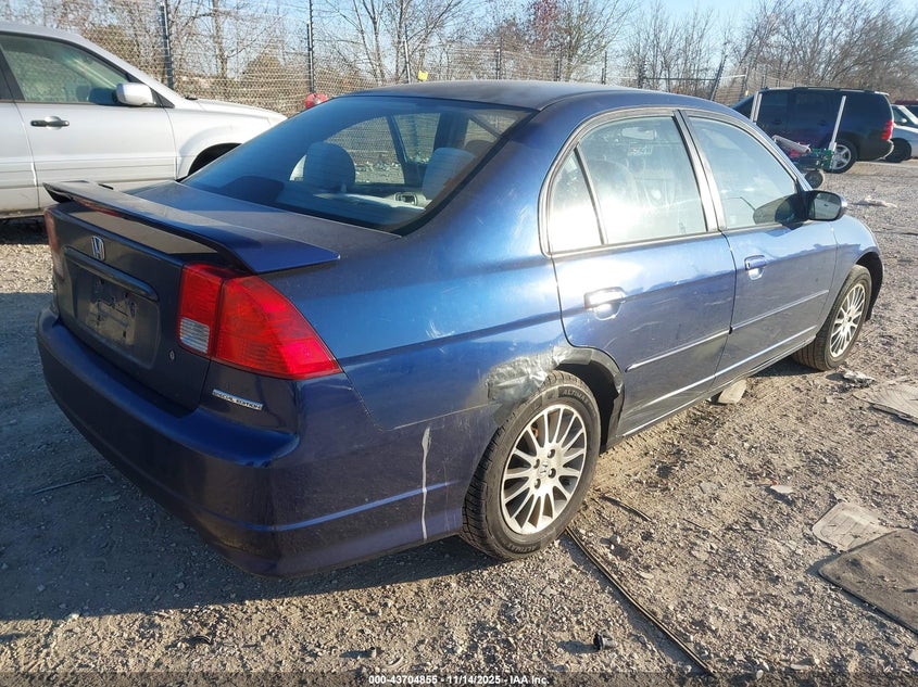 2HGES26705H538461 2005 HONDA CIVIC photo no. 4