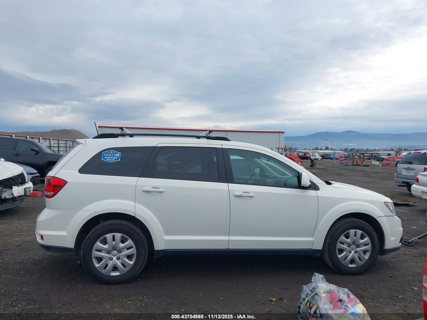 2019 Dodge Journey Se VIN: 3C4PDCBG9KT731580 Lot: 43704869