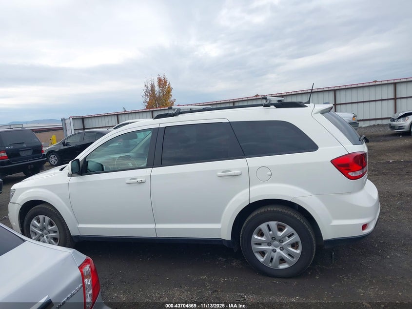 2019 Dodge Journey Se VIN: 3C4PDCBG9KT731580 Lot: 43704869
