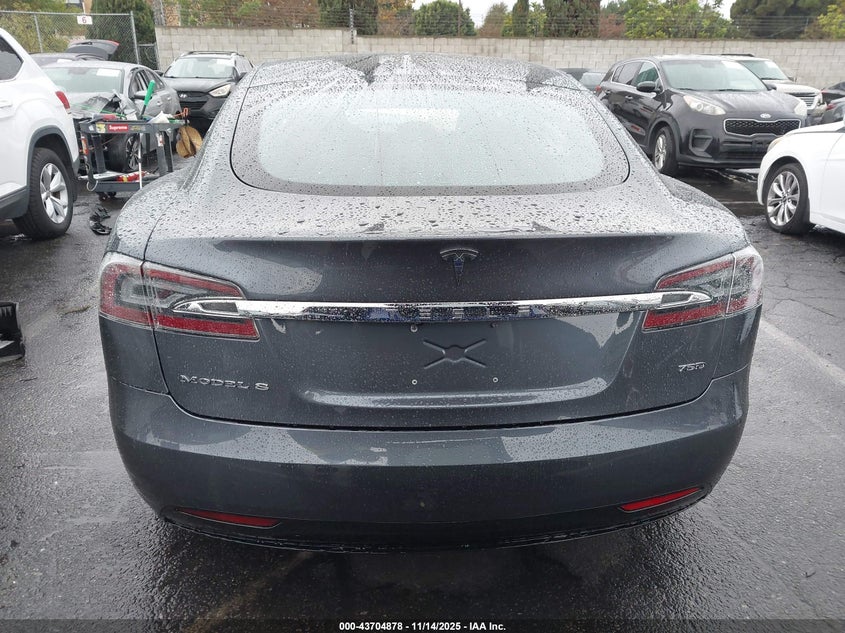 2017 Tesla Model S 100D/60D/75D/90D/P100D VIN: 5YJSA1E25HF223699 Lot: 43704878
