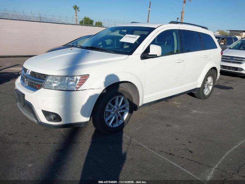 2016 Dodge Journey Sxt VIN: 3C4PDCBGXGT224520 Lot: 43704889