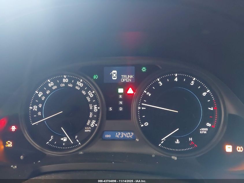 2009 Lexus Is 250 VIN: JTHCK262X95035459 Lot: 43704896