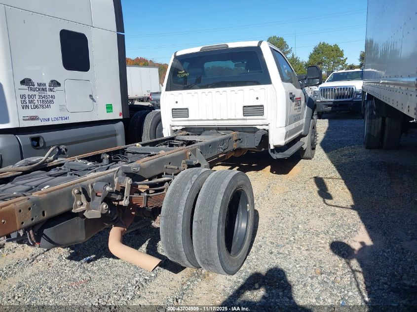 2019 Ford F-550 Chassis Xl VIN: 1FDUF5GY7KDA01453 Lot: 43704909