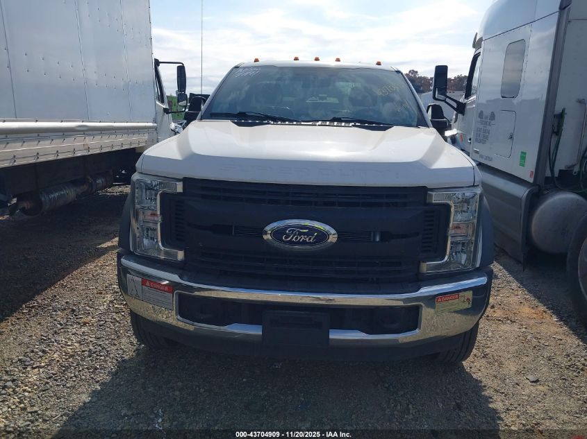 2019 Ford F-550 Chassis Xl VIN: 1FDUF5GY7KDA01453 Lot: 43704909