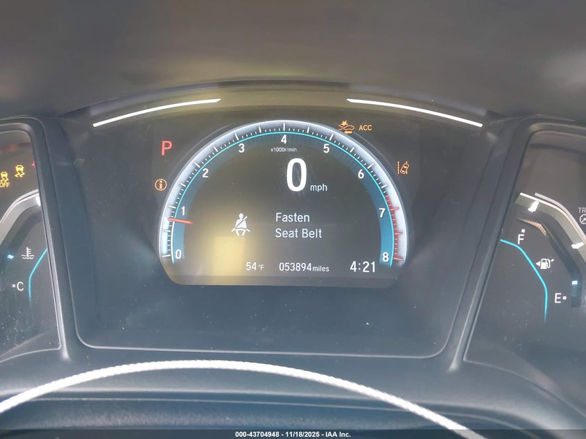 2020 HONDA CIVIC auction photo 7