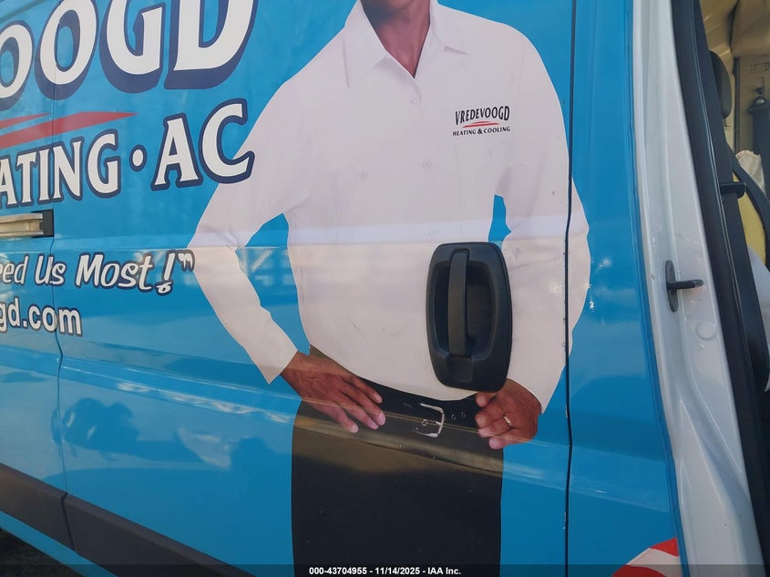 Vin: 3c6trvdg4le122001, lot: 44200276, ram promaster 2500 high roof 159 wb 20203