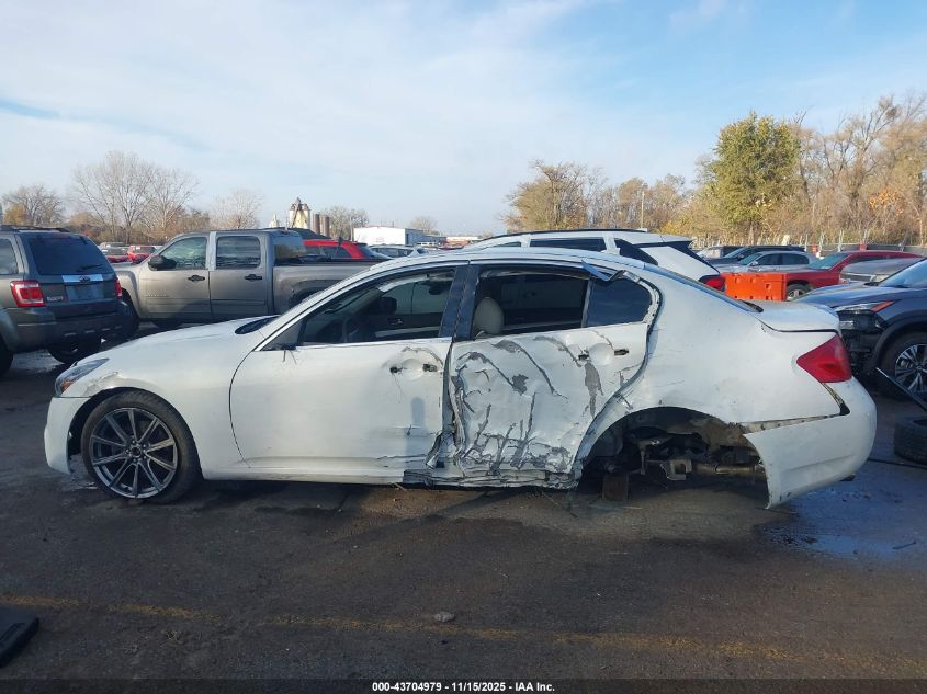 2009 Infiniti G37X VIN: JNKCV61FX9M050798 Lot: 43704979