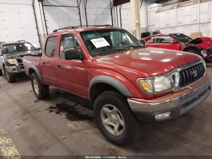 2002 Toyota Tacoma Prerunner V6 VIN: 5TEGN92NX2Z028131 Lot: 43704992