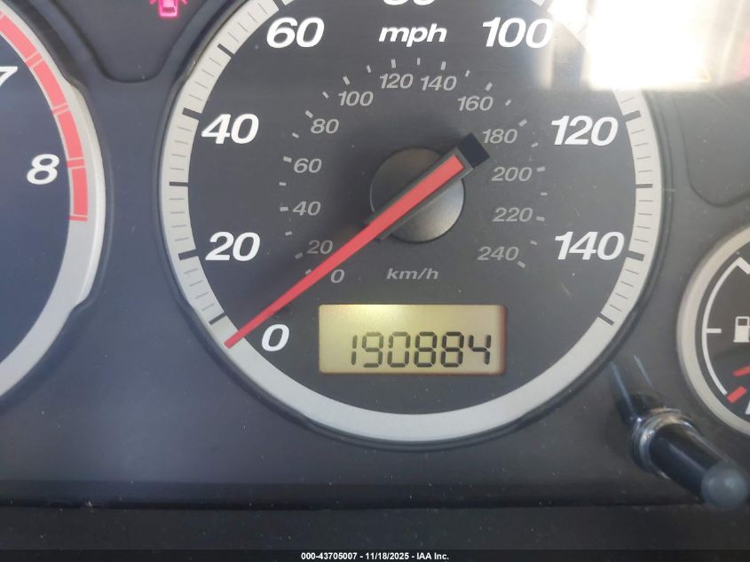 2005 Honda Cr-V Lx VIN: SHSRD68515U307211 Lot: 43705007