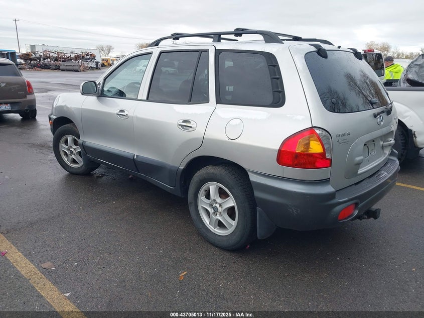 KM8SC73DX2U302166 2002 HYUNDAI SANTA FE photo no. 3