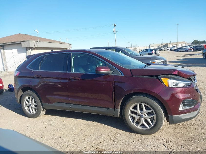 2022 Ford Edge Sel VIN: 2FMPK4J9XNBA26748 Lot: 43705019