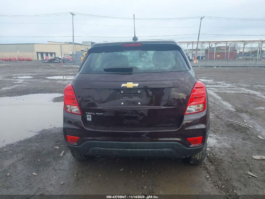 2021 Chevrolet Trax Awd Ls VIN: KL7CJNSBXMB346439 Lot: 43705047