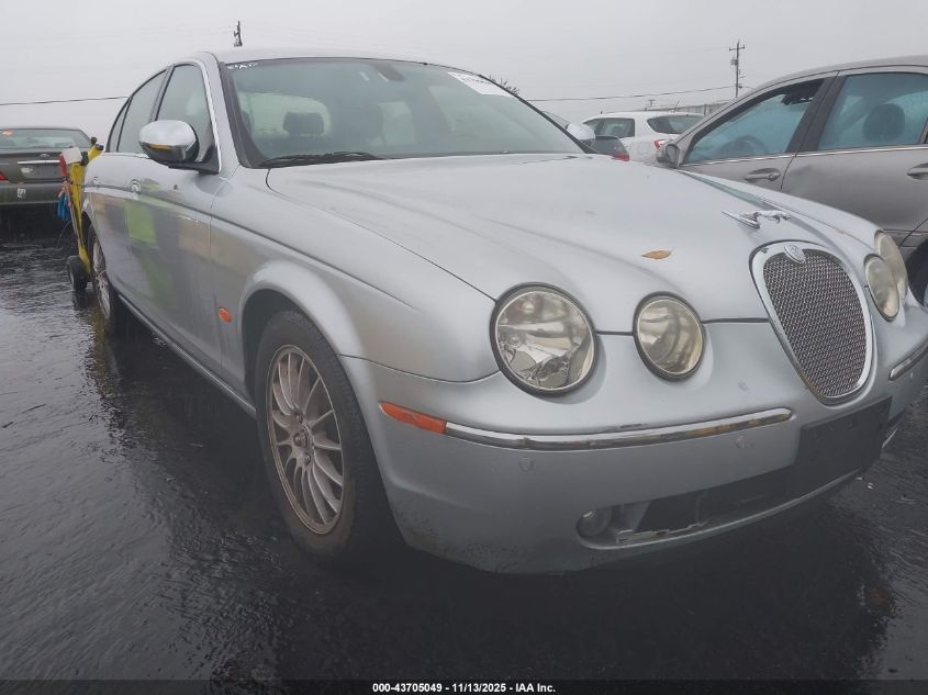 2007 Jaguar S-Type 3.0 V6 VIN: SAJWA01A37FN76995 Lot: 43705049