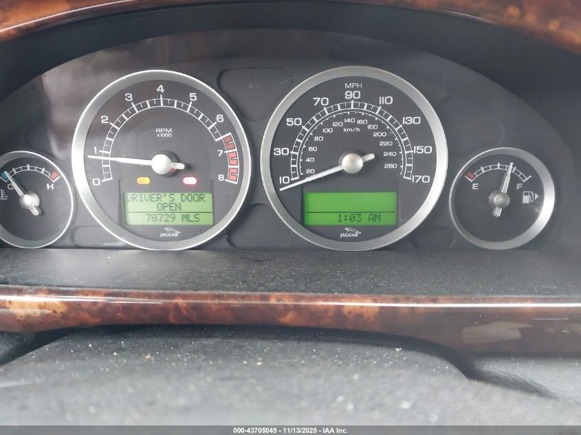 2007 Jaguar S-Type 3.0 V6 VIN: SAJWA01A37FN76995 Lot: 43705049