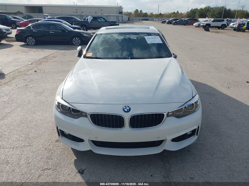 2018 BMW 440I Gran Coupe VIN: WBA4J5C51JBF07157 Lot: 43705059