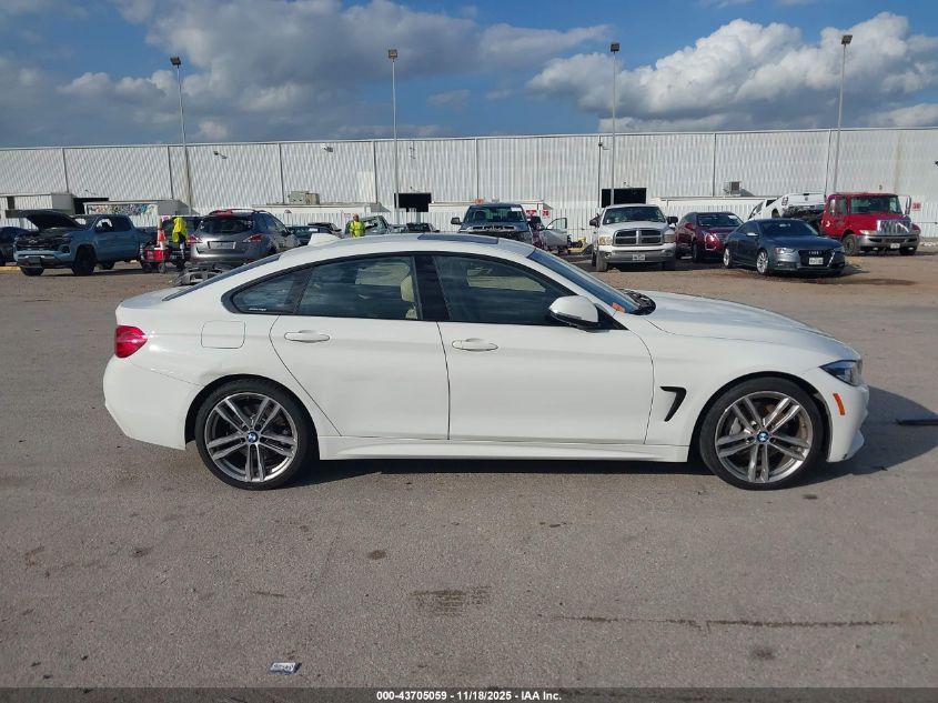 2018 BMW 440I Gran Coupe VIN: WBA4J5C51JBF07157 Lot: 43705059