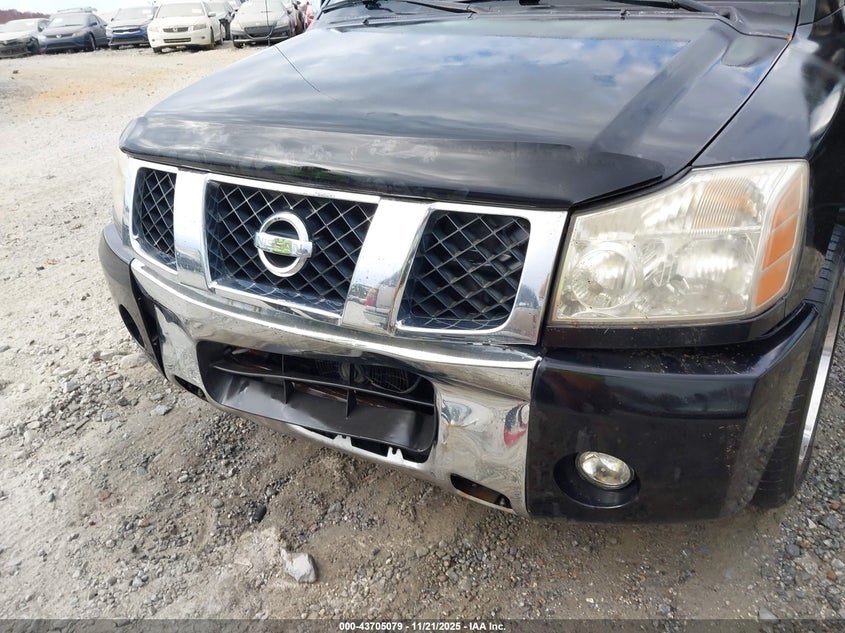 2004 Nissan Titan Le VIN: 1N6AA07A94N550741 Lot: 43705079