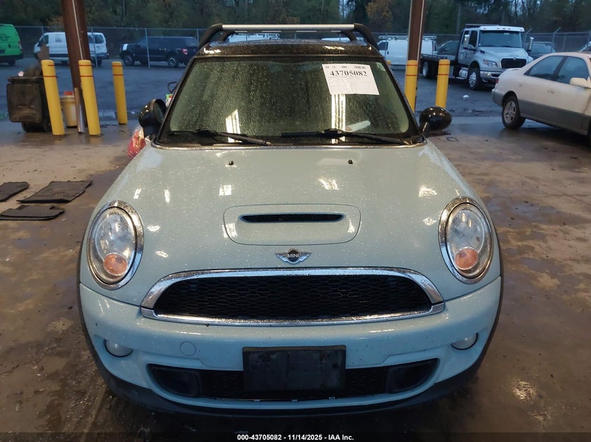 2012 Mini Cooper S Clubman VIN: WMWZG3C55CTY38519 Lot: 43705082
