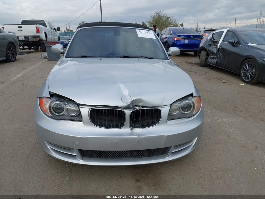 2009 BMW 128I VIN: WBAUL73599VJ76485 Lot: 43705123