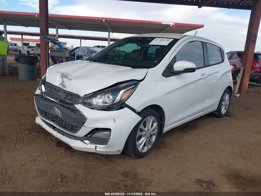 2020 Chevrolet Spark Fwd 1Lt Automatic VIN: KL8CD6SAXLC407748 Lot: 43705130