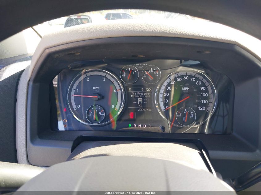 2011 Ram Ram 2500 Slt VIN: 3D7UT2CL4BG587155 Lot: 43705131