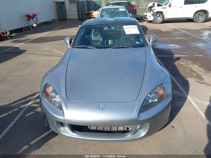 2005 Honda S2000 VIN: JHMAP21465S000026 Lot: 43705151