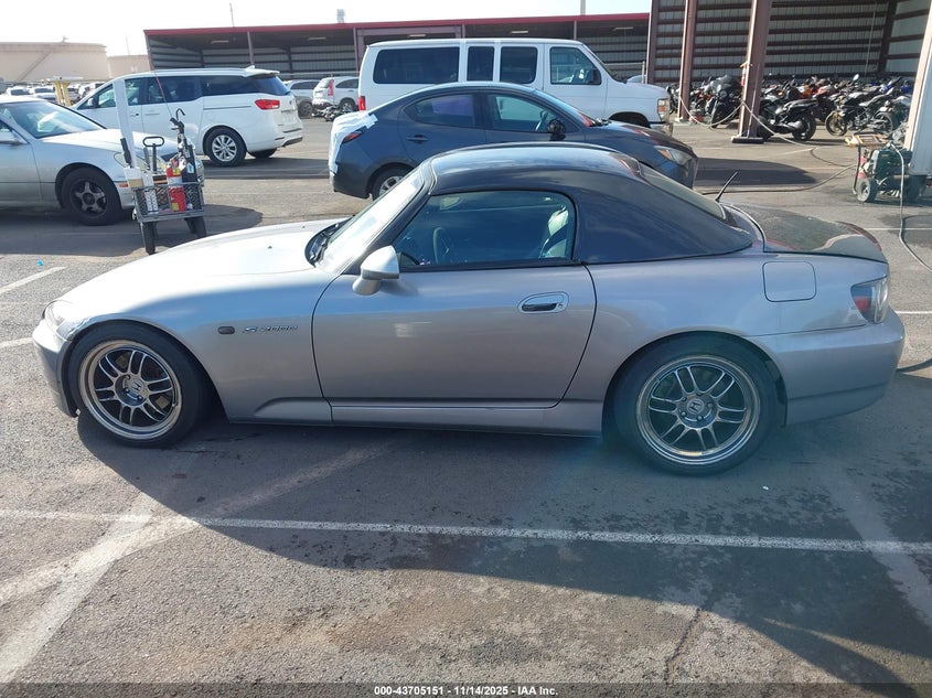 2005 Honda S2000 VIN: JHMAP21465S000026 Lot: 43705151