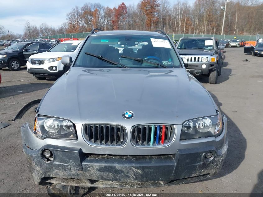 2004 BMW X3 2.5I VIN: WBXPA73464WC40357 Lot: 43705192