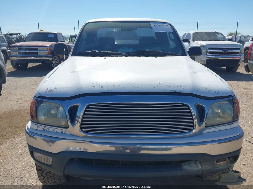 2002 Toyota Tacoma Base V6 VIN: 5TEWN72N12Z068677 Lot: 43705209