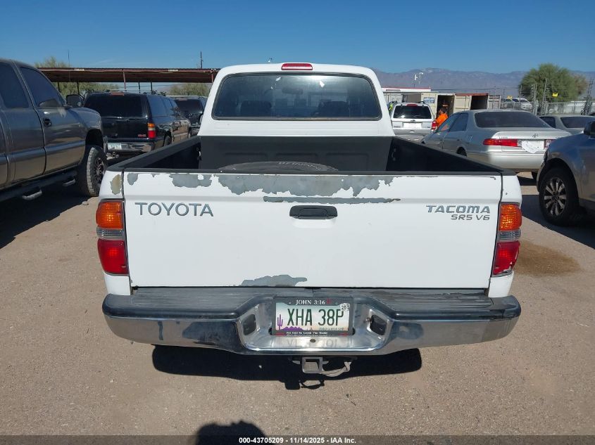 2002 Toyota Tacoma Base V6 VIN: 5TEWN72N12Z068677 Lot: 43705209