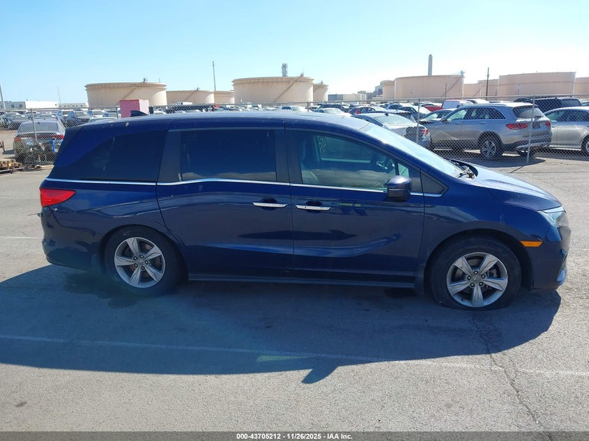2019 Honda Odyssey Ex-L VIN: 5FNRL6H78KB027535 Lot: 43705212