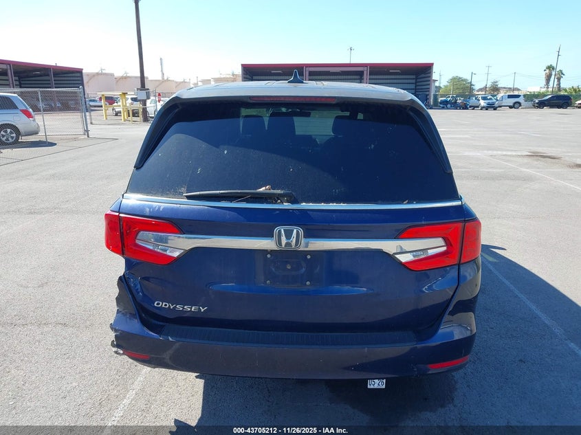 2019 Honda Odyssey Ex-L VIN: 5FNRL6H78KB027535 Lot: 43705212