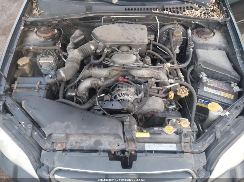2008 Subaru Legacy 2.5I VIN: 4S3BL616487213882 Lot: 43705219