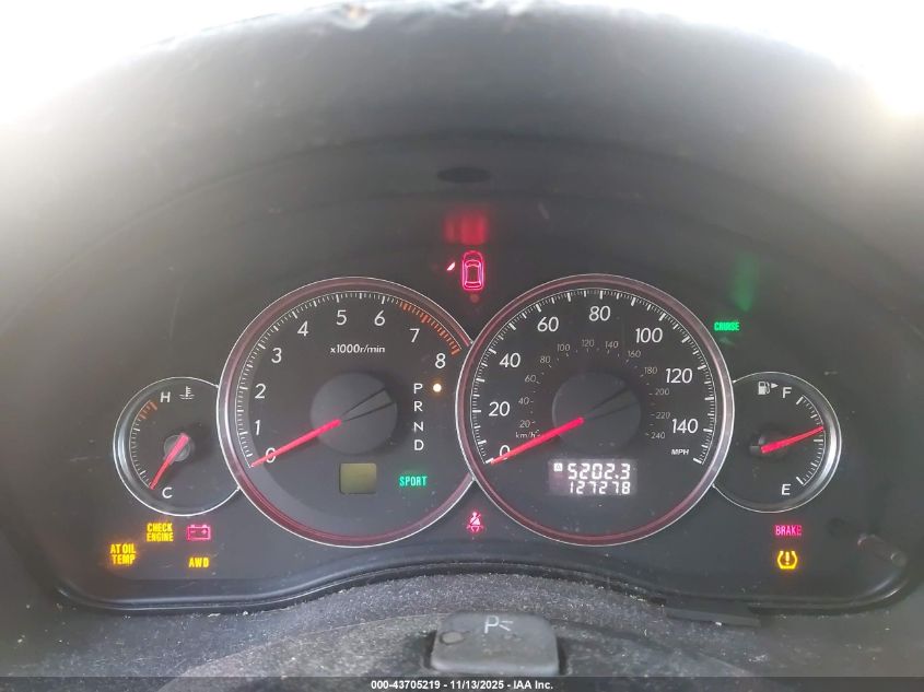 2008 Subaru Legacy 2.5I VIN: 4S3BL616487213882 Lot: 43705219