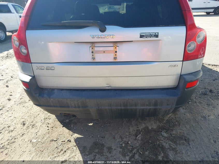 2006 Volvo Xc90 2.5T VIN: YV4CY592861254109 Lot: 43705221
