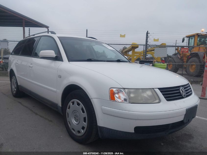 2001 Volkswagen Passat Gls V6