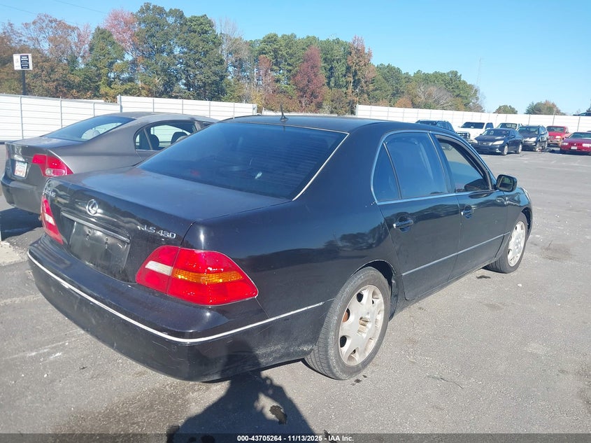 JTHBN30F310008206 2001 LEXUS LS photo no. 4