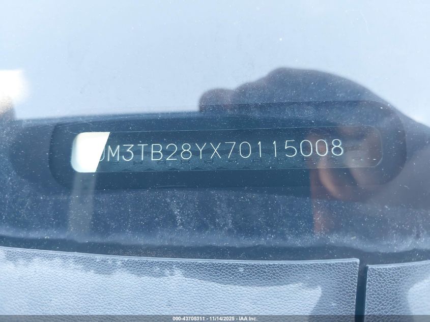 2007 Mazda Cx-9 Grand Touring VIN: JM3TB28YX70115008 Lot: 43705311