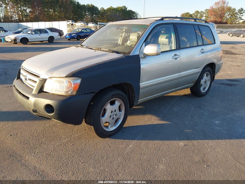 JTEDP21A660109325 2006 TOYOTA HIGHLANDER photo no. 2